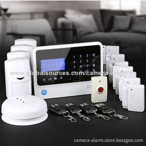 Hot sales wireless intruder GSM alarm system with APP in iOS and Android